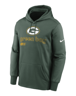 Green Bay Packers Men s Nike Therma NFL Pullover Hoodie. Nike